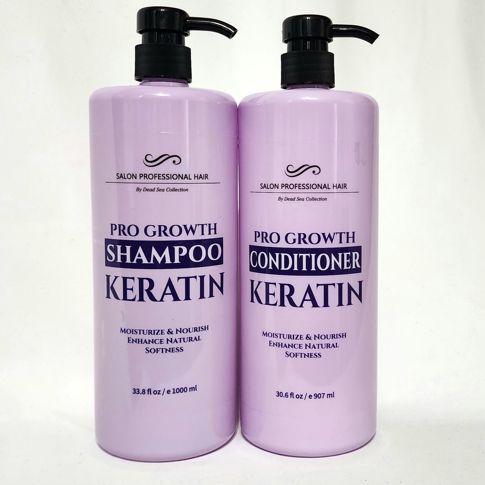 Shampoo And Conditioner Set With Keratin from Israel 33.8 Fl Oz & 30.6 Fl Oz